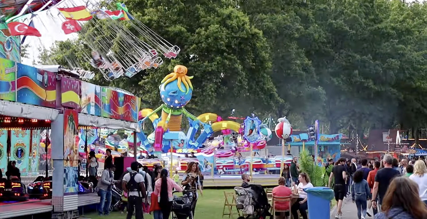 Park Hilaria is geopend: na jaar afwezigheid weer kermis in Eindhoven