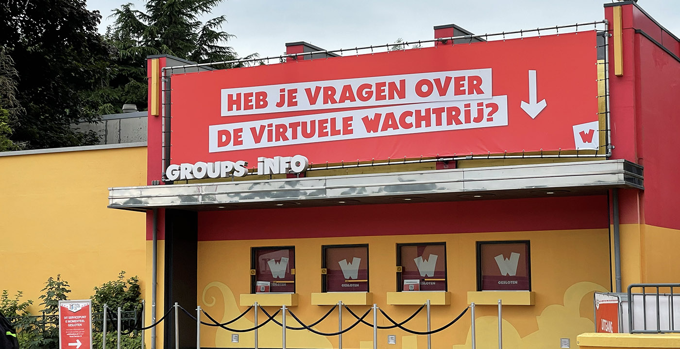 Walibi Holland houdt vast aan virtuele wachtrij ondanks klachten