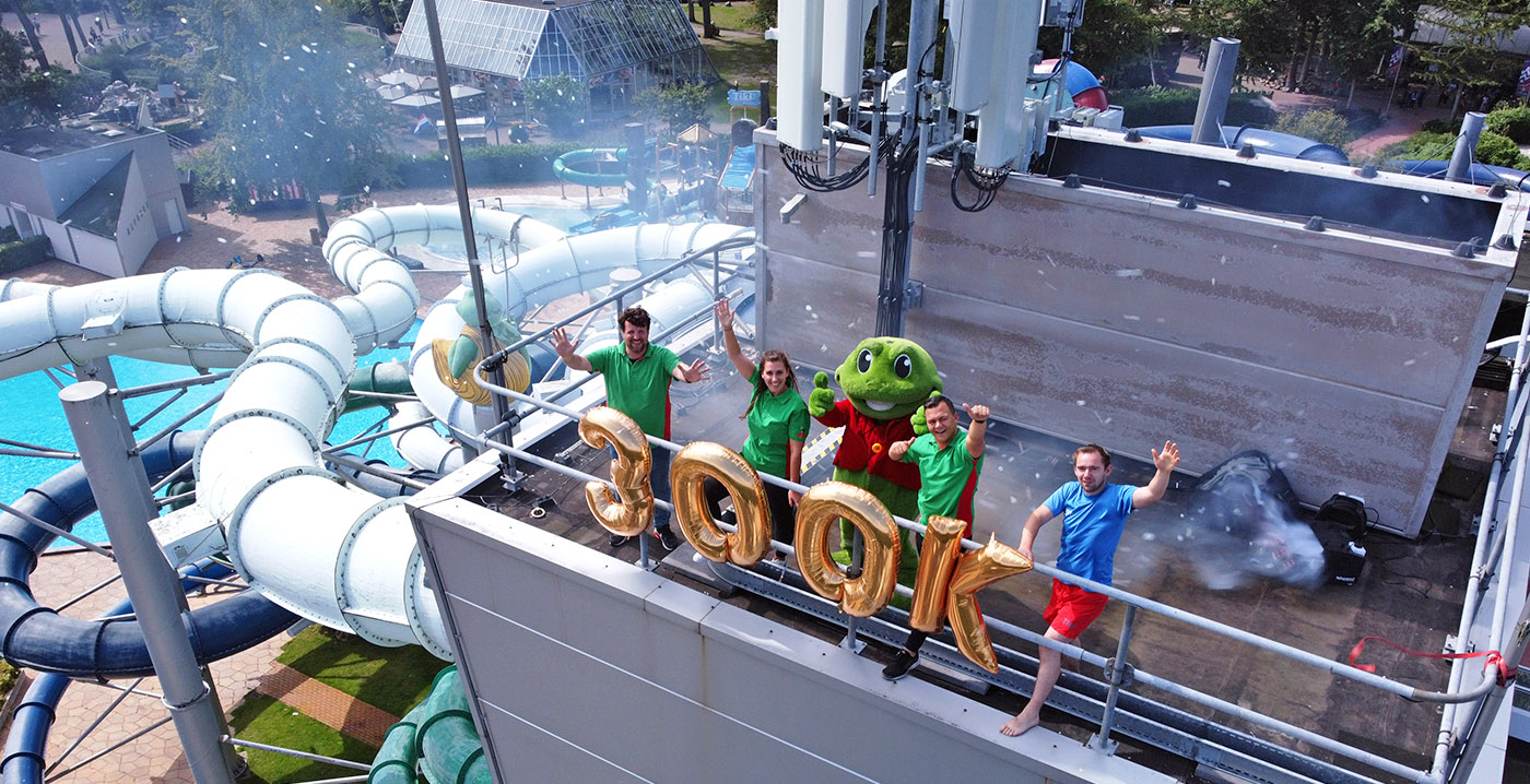 Duinrell verslaat Walibi, Toverland en Efteling op TikTok: 300.000 volgers
