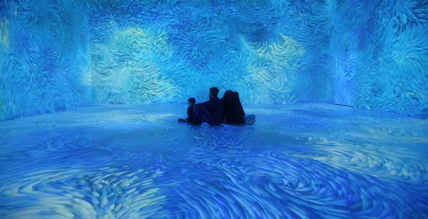 Nieuwe attractie Remastered in Rotterdam: videoprojecties gebaseerd op beroemde kunstwerken
