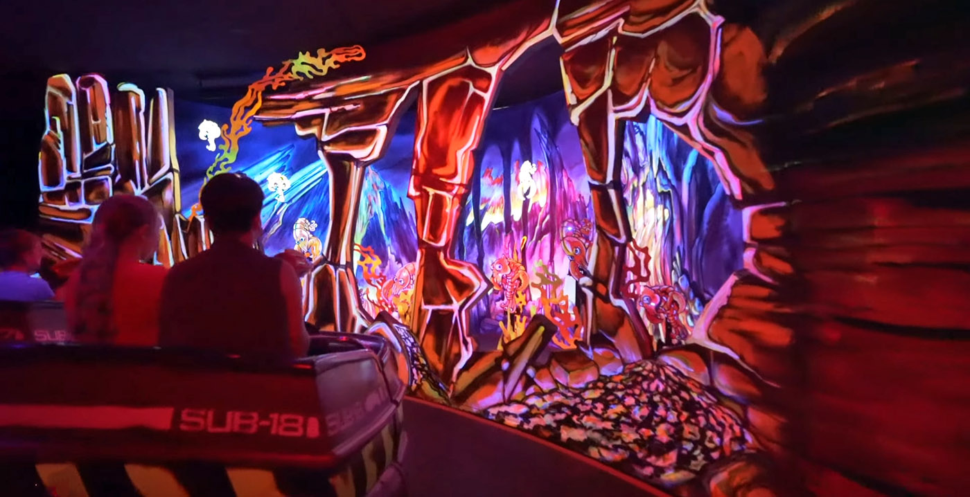 Ontwerper niet trots op Europa-Park-darkride Abenteuer Atlantis: 'Heel lastig project'
