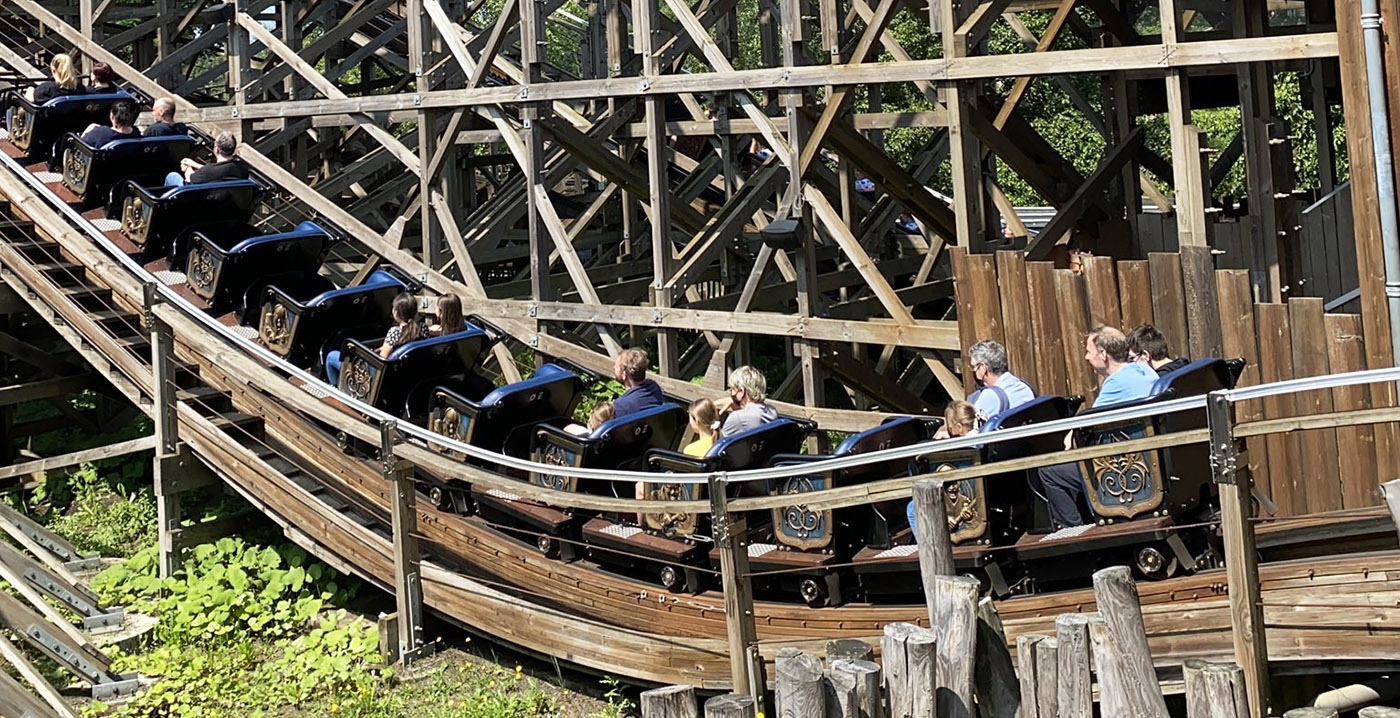 Komende weken ongepland onderhoud bij Efteling-achtbaan Joris en de Draak