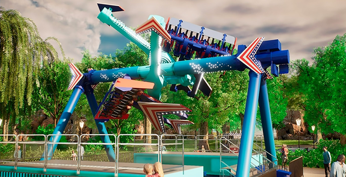 Video: nieuwe thrillride van Italiaanse attractiebouwer