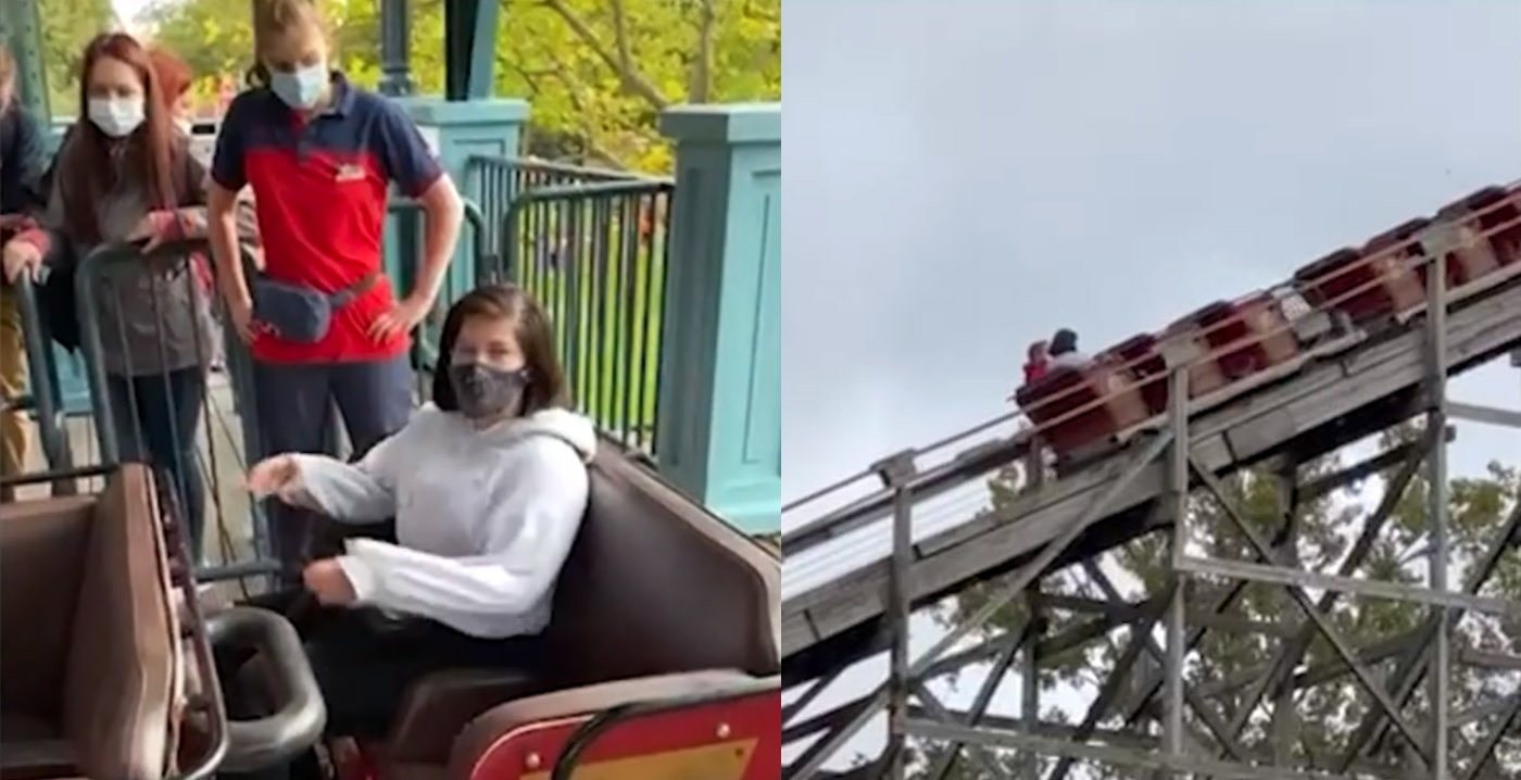 Meisje zit half uur vast in Walibi-achtbaan omdat beugel niet opengaat