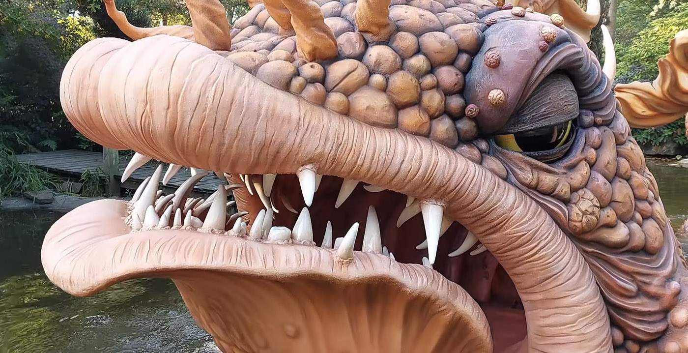 Video: nieuw uiterlijk voor monstervis Efteling na opknapbeurt