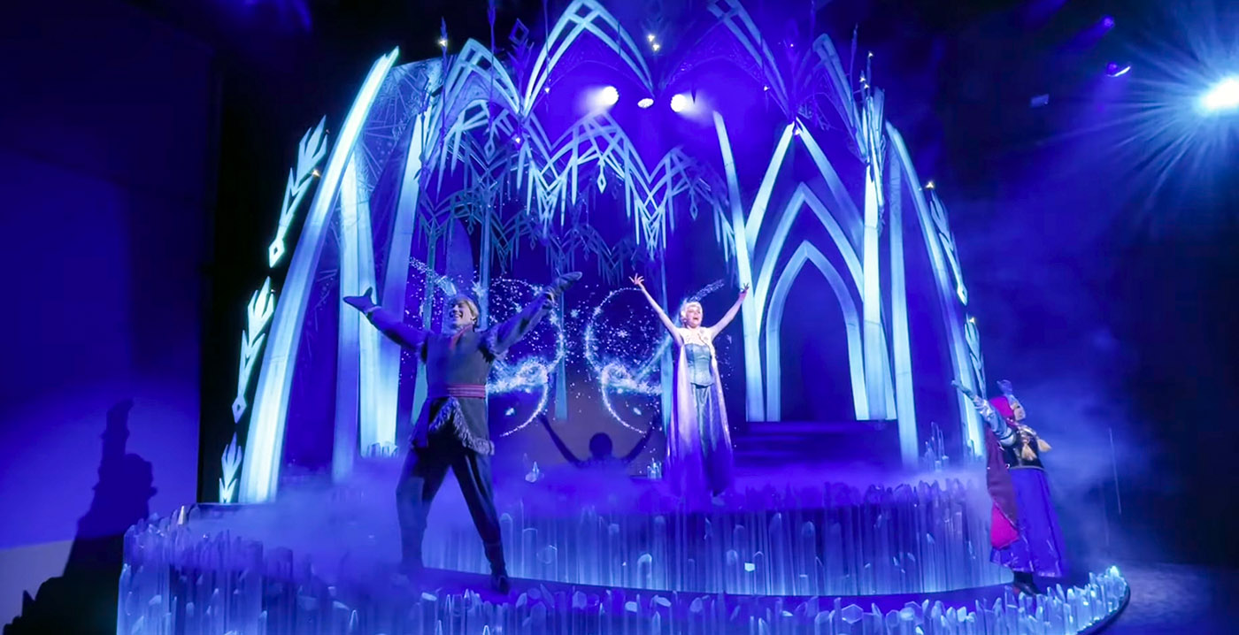 Frozen-theatershow weer te zien in Disneyland Paris