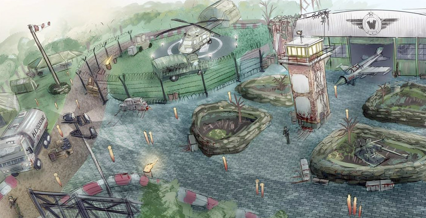 Zo zijn de nieuwe scare zones van Walibi Belgium ontworpen