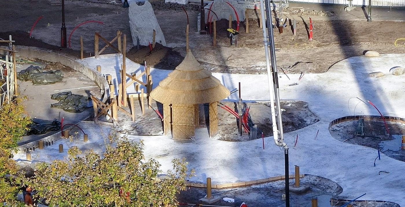 Foto's: zo staat het met de bouw van Efteling-attracties Archipel en Sirocco