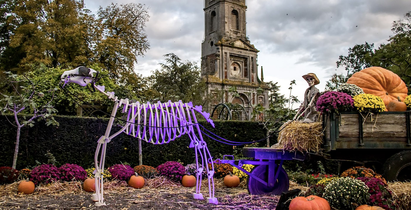 Halloween in dierenpark Pairi Daiza: 120 artiesten per dag