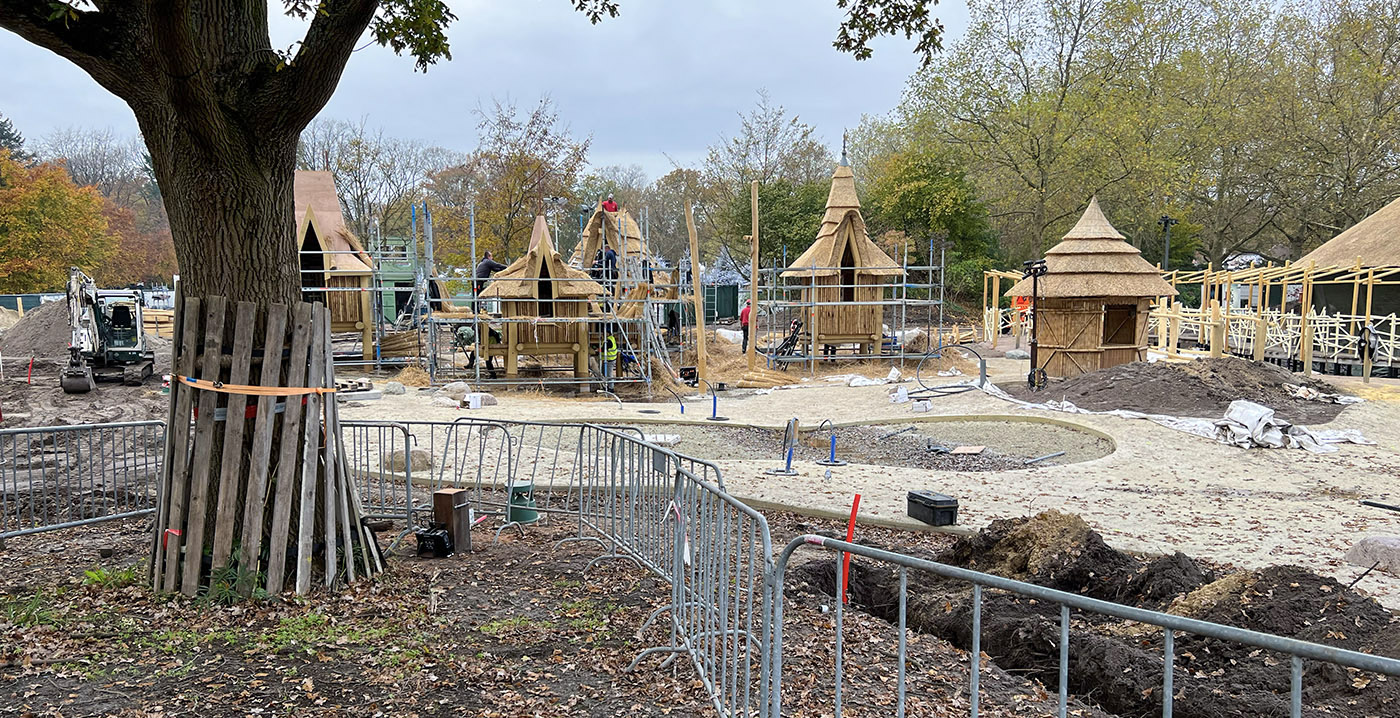 Foto's: steeds meer oosterse sfeer in nieuw Efteling-gebied Wereld van Sindbad