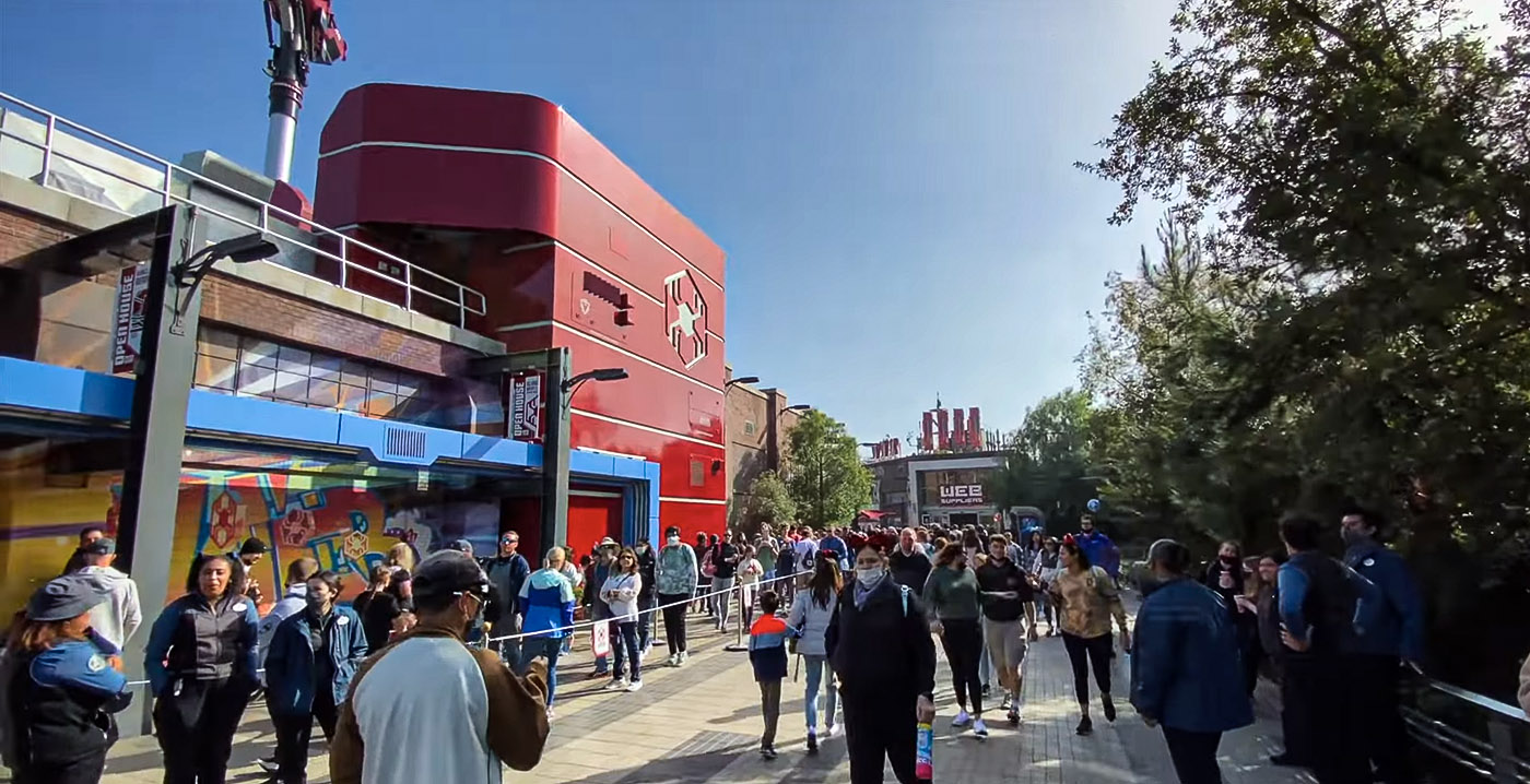 Voorproefje op nieuwe attractie Disneyland Paris: Nederlander ontdekt Spider-Man-darkride