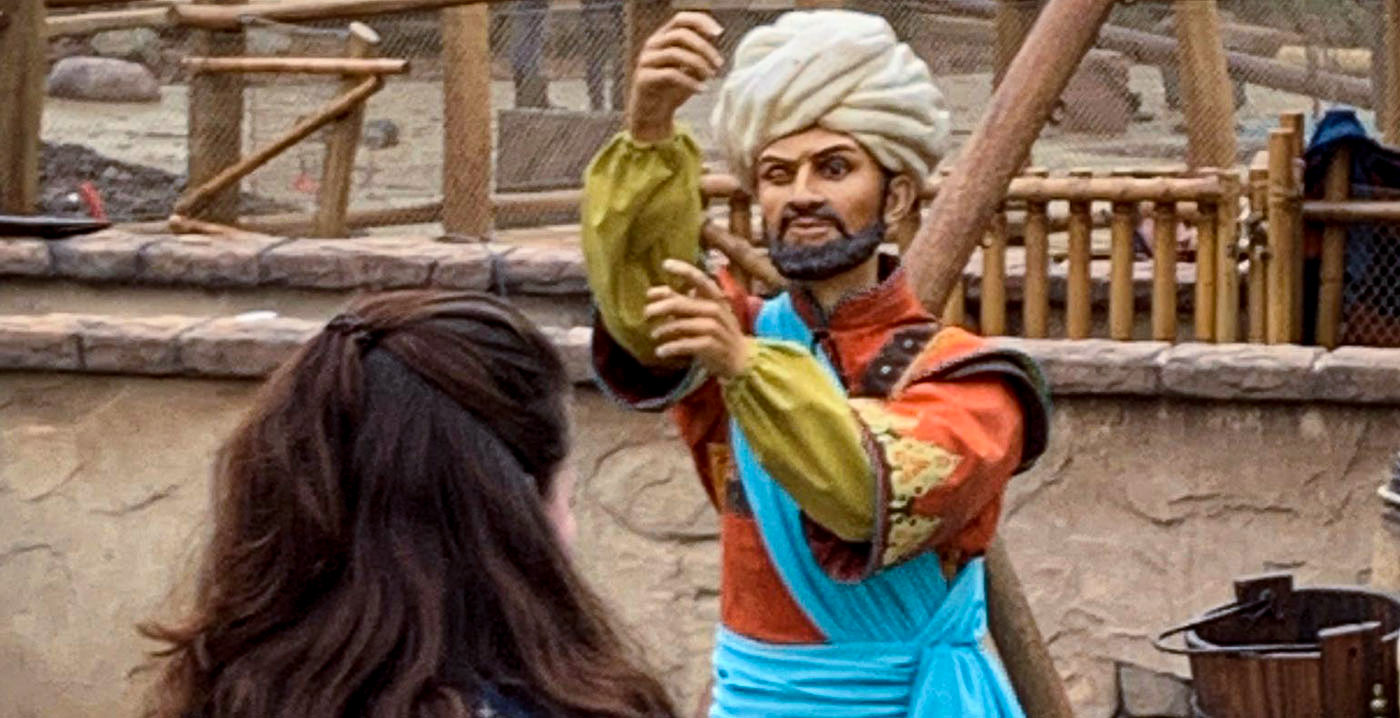 Foto's: Sindbad de Zeeman verschenen in de Efteling