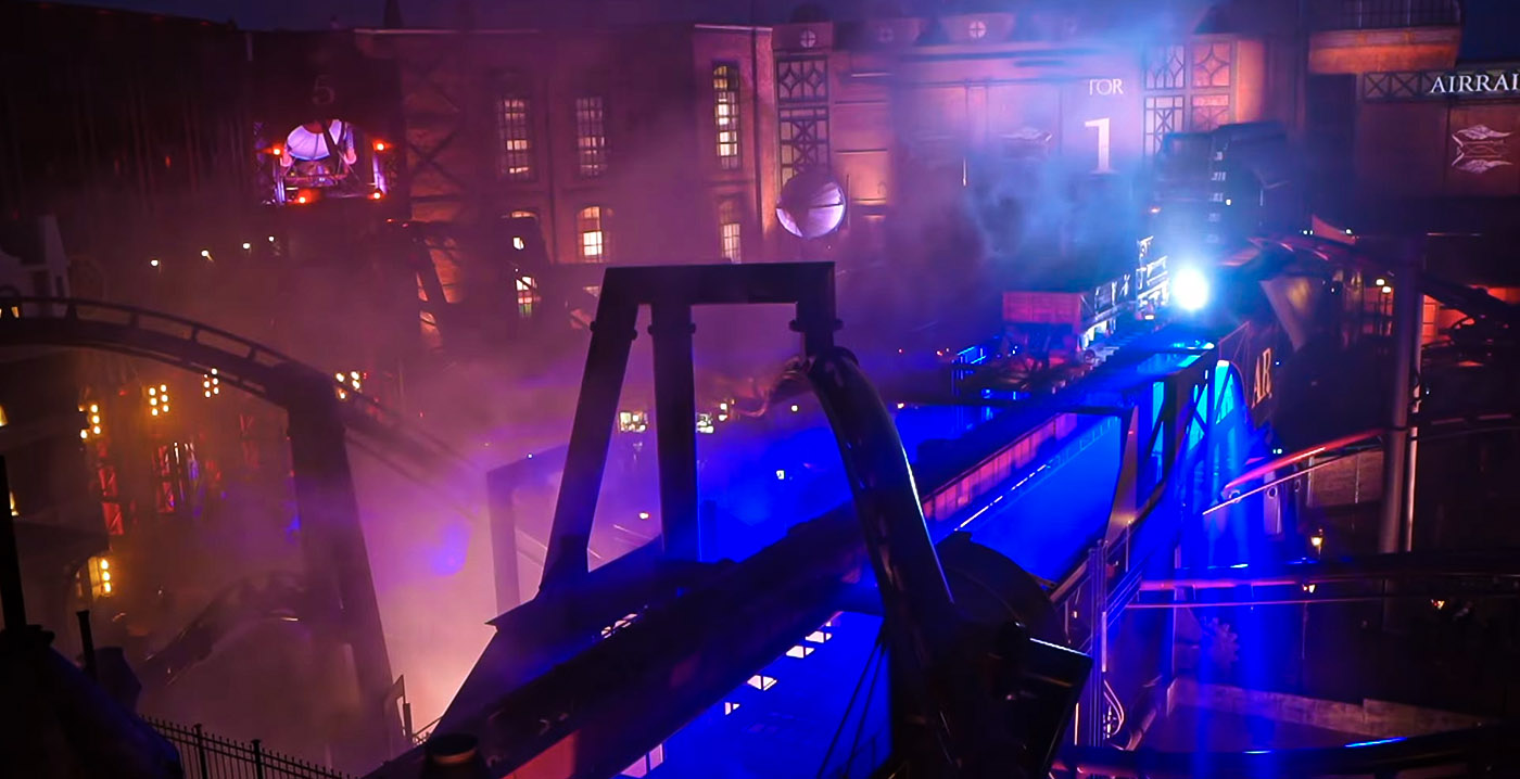 Video: nieuwe lichtshow brengt Phantasialand-themagebied Rookburgh tot leven