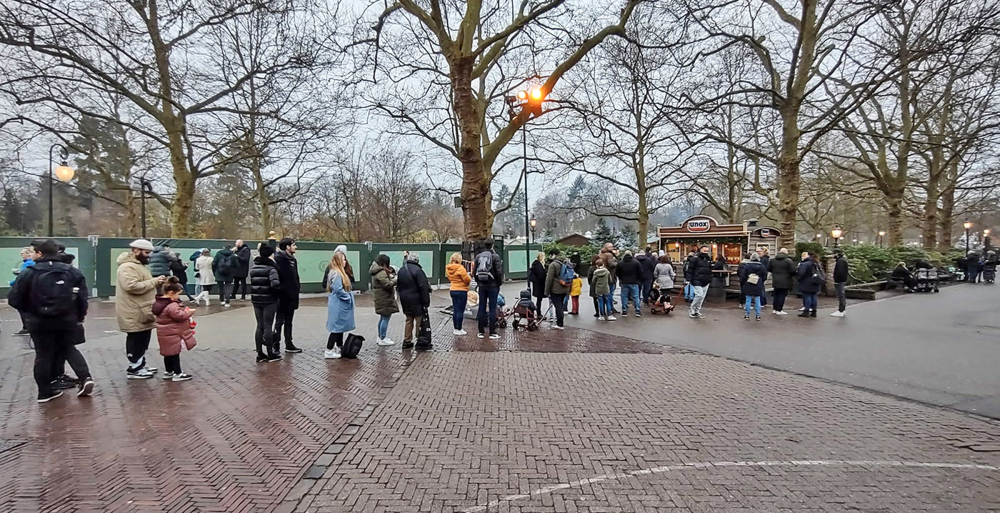 Foto's: de laatste openingsdag van 2021 in de Efteling