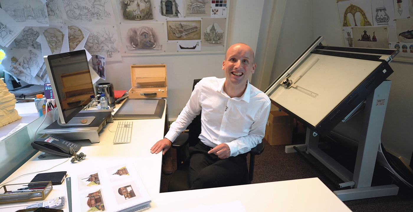 Efteling-fan ontdekt: ontwerp voor nieuw hotel was vorig jaar al te zien
