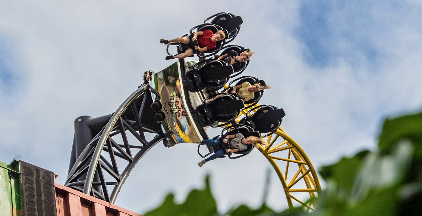 Europa-Park aast op achtbaan à la Lost Gravity in Walibi Holland