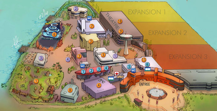 Plan voor nieuw pretpark in Frankrijk: tien attracties, 35 miljoen euro
