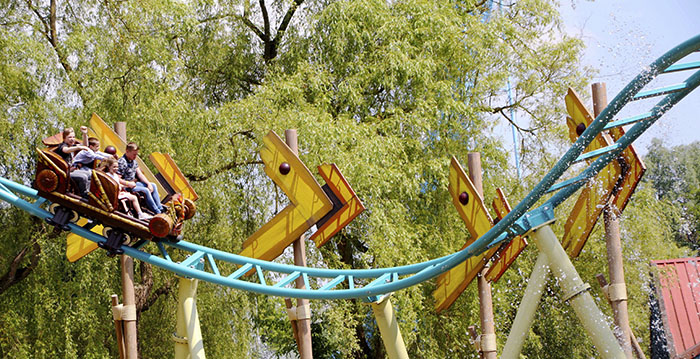 Nieuwe achtbaan Walibi Belgium officieel geopend