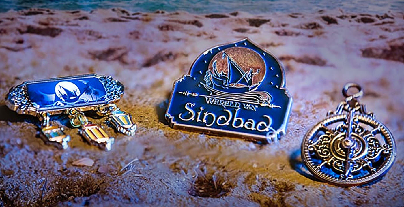 Efteling viert opening Wereld van Sindbad met nieuwe pinset