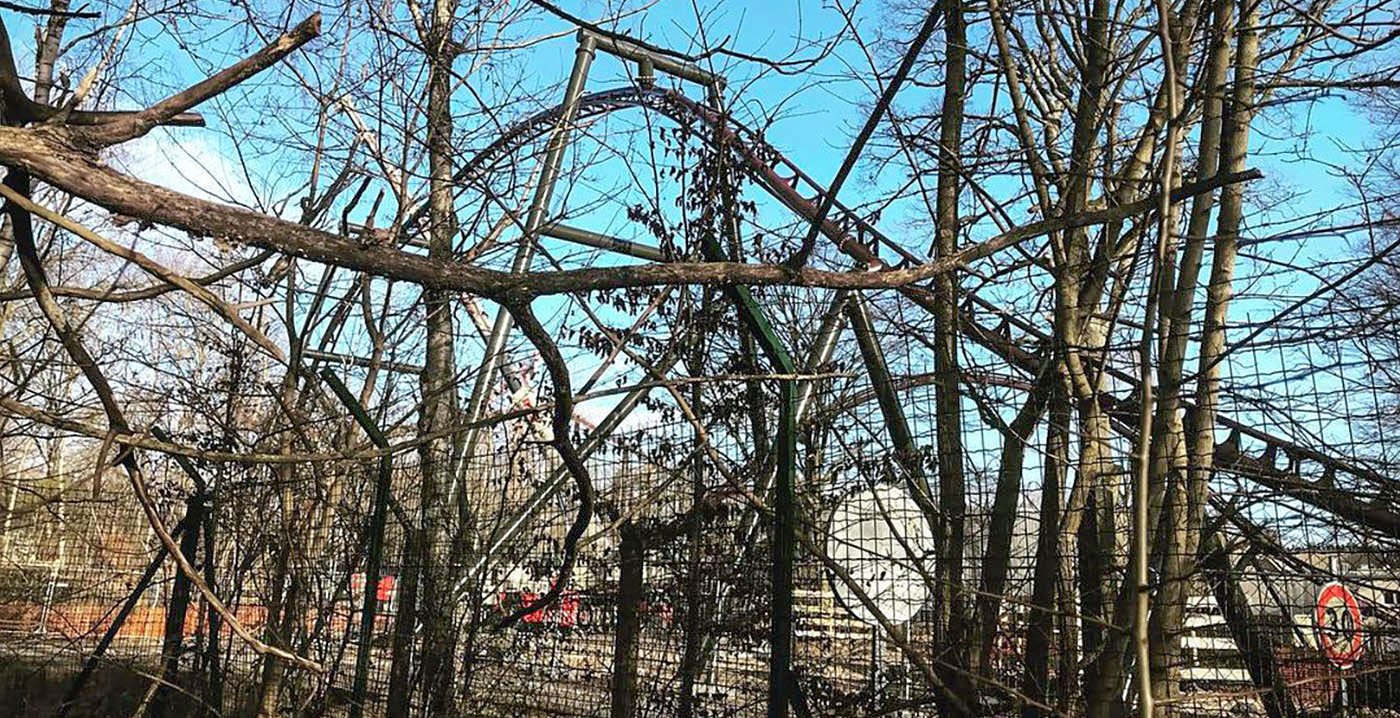 Foto's: deel van nieuwe lanceerachtbaan Parc Astérix staat al overeind