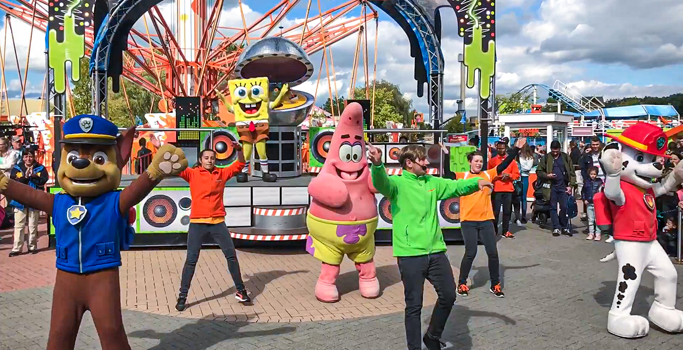 Nickelodeon-personages komen dit jaar naar Bobbejaanland