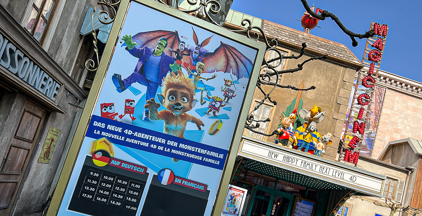 Nieuwe 4D-film Europa-Park borduurt voort op Happy Family-reeks