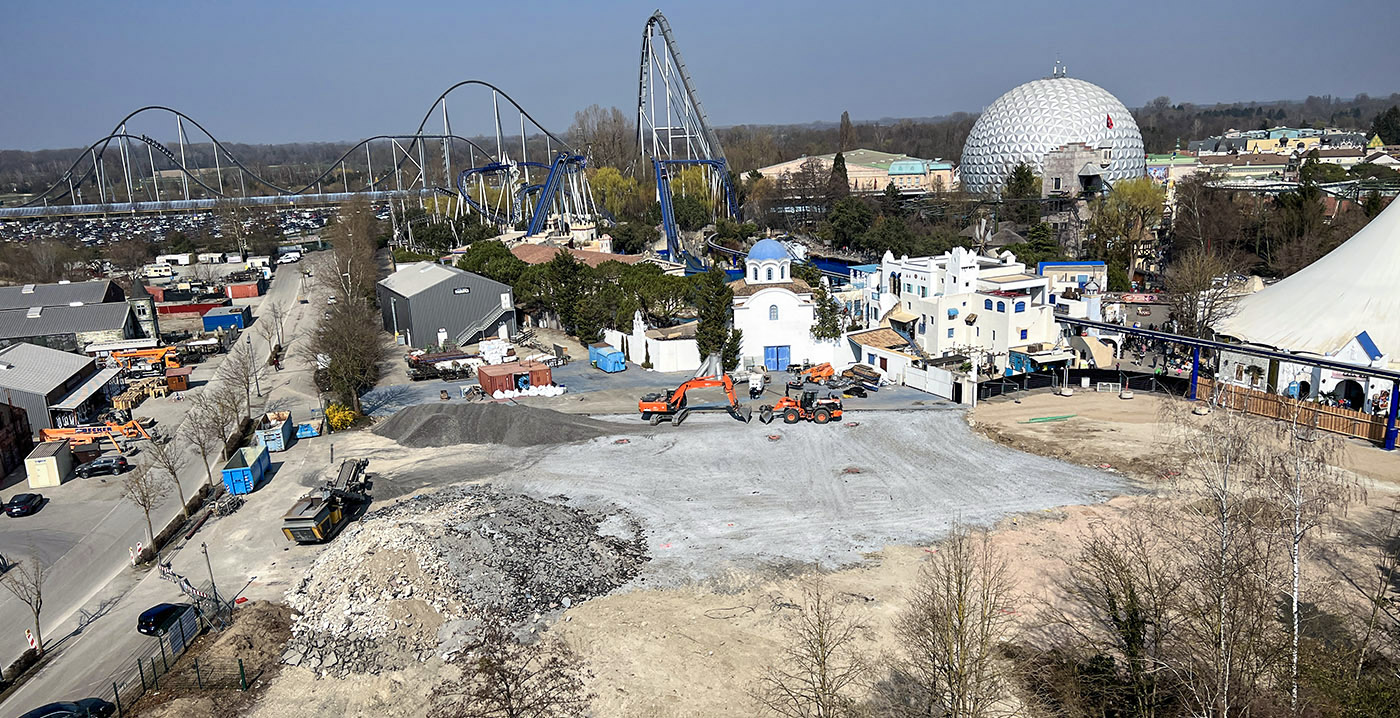 Foto's: hier bouwt Europa-Park het nieuwe themagebied Kroatië