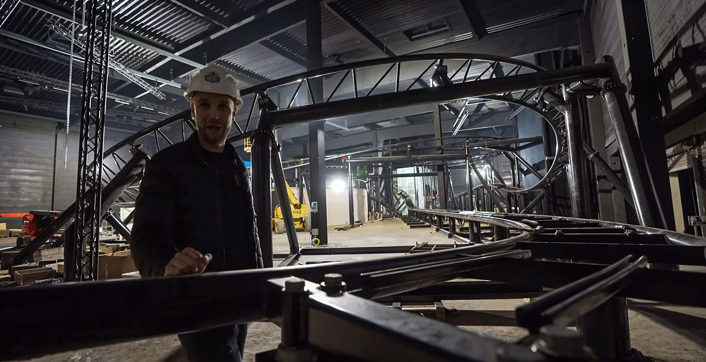 Documentaire van bijna twee uur brengt bouw van nieuwe achtbaan Movie Park Germany in beeld