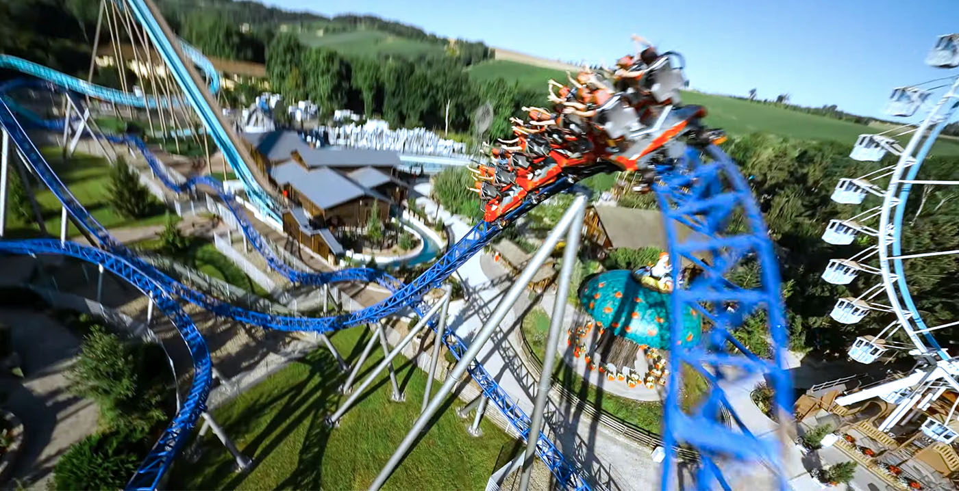 Frans pretpark presenteert nieuwe commercial met spectaculaire dronebeelden