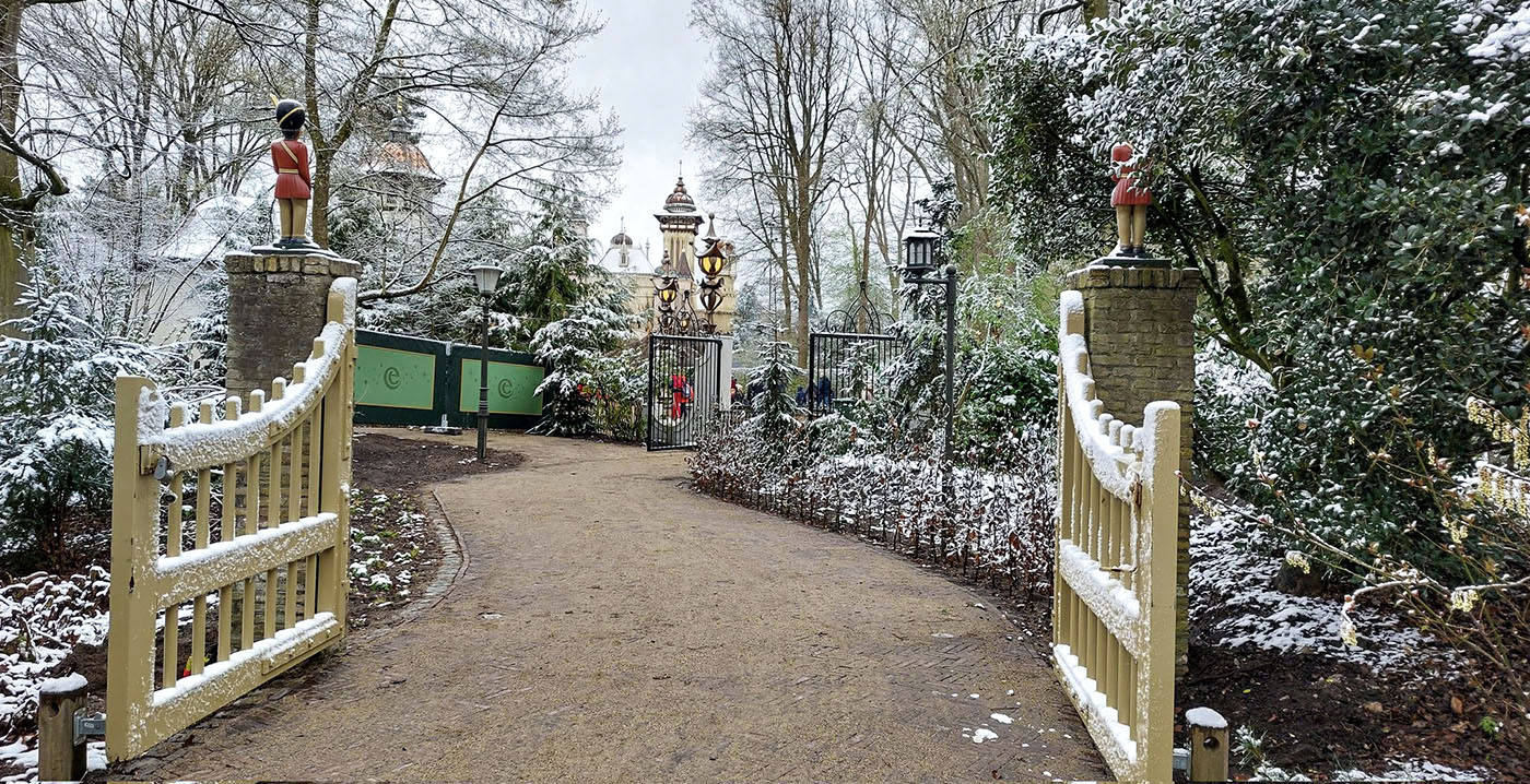 Foto's: Efteling neemt nieuwe zij-ingang Sprookjesbos in gebruik