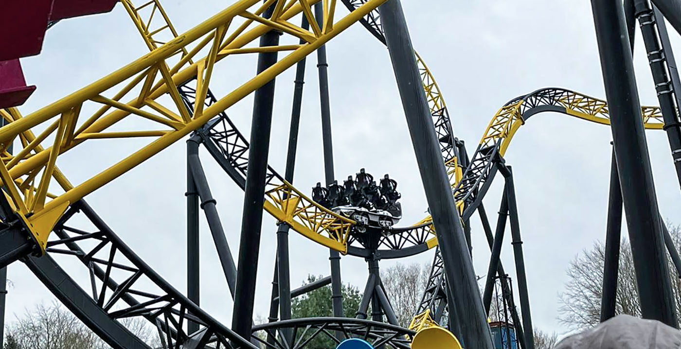 Ook Walibi-achtbaan Lost Gravity loopt vast tijdens ritje