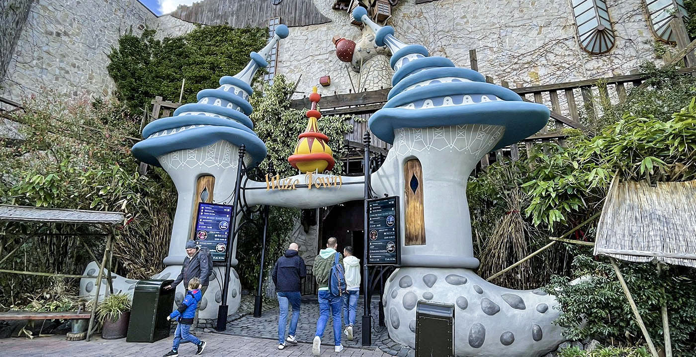 Aanpassingen in Phantasialand-themagebied Wuze Town: attractie verplaatst, speelplaats gesloten