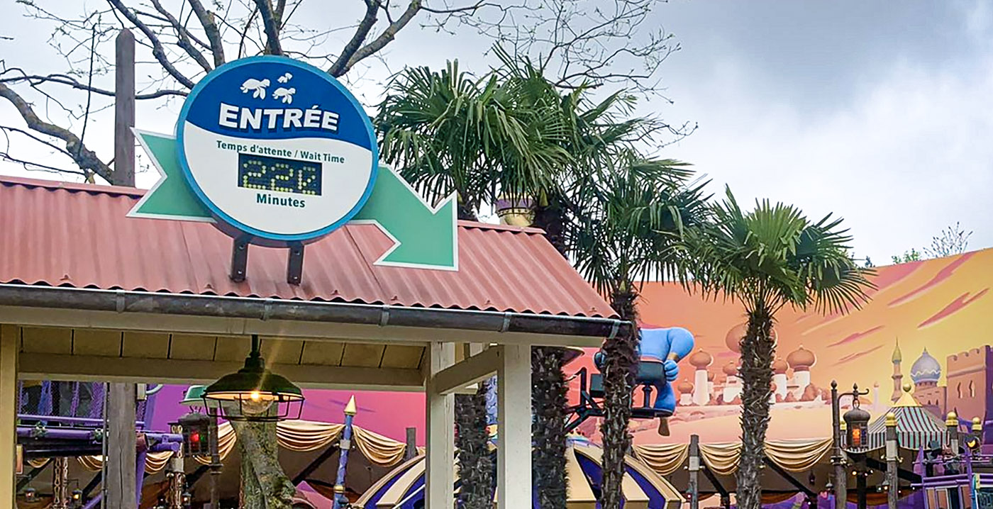 Weer ouderwets druk in Disneyland Paris: ruim drieënhalf uur wachten voor achtbaan