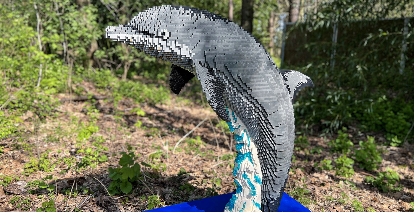 Burgers' Zoo presenteert tientallen oceaandieren gemaakt van Lego-blokjes
