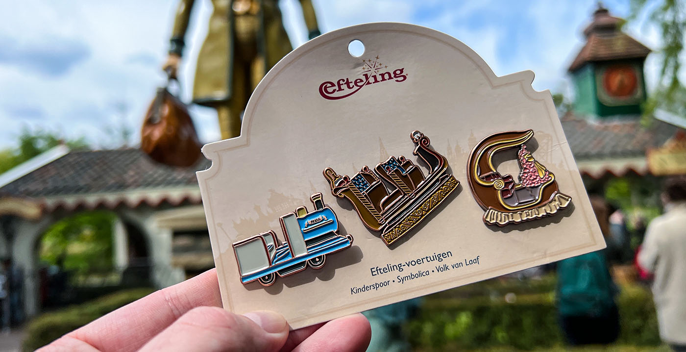 Efteling brengt pinserie uit met herkenbare voertuigen
