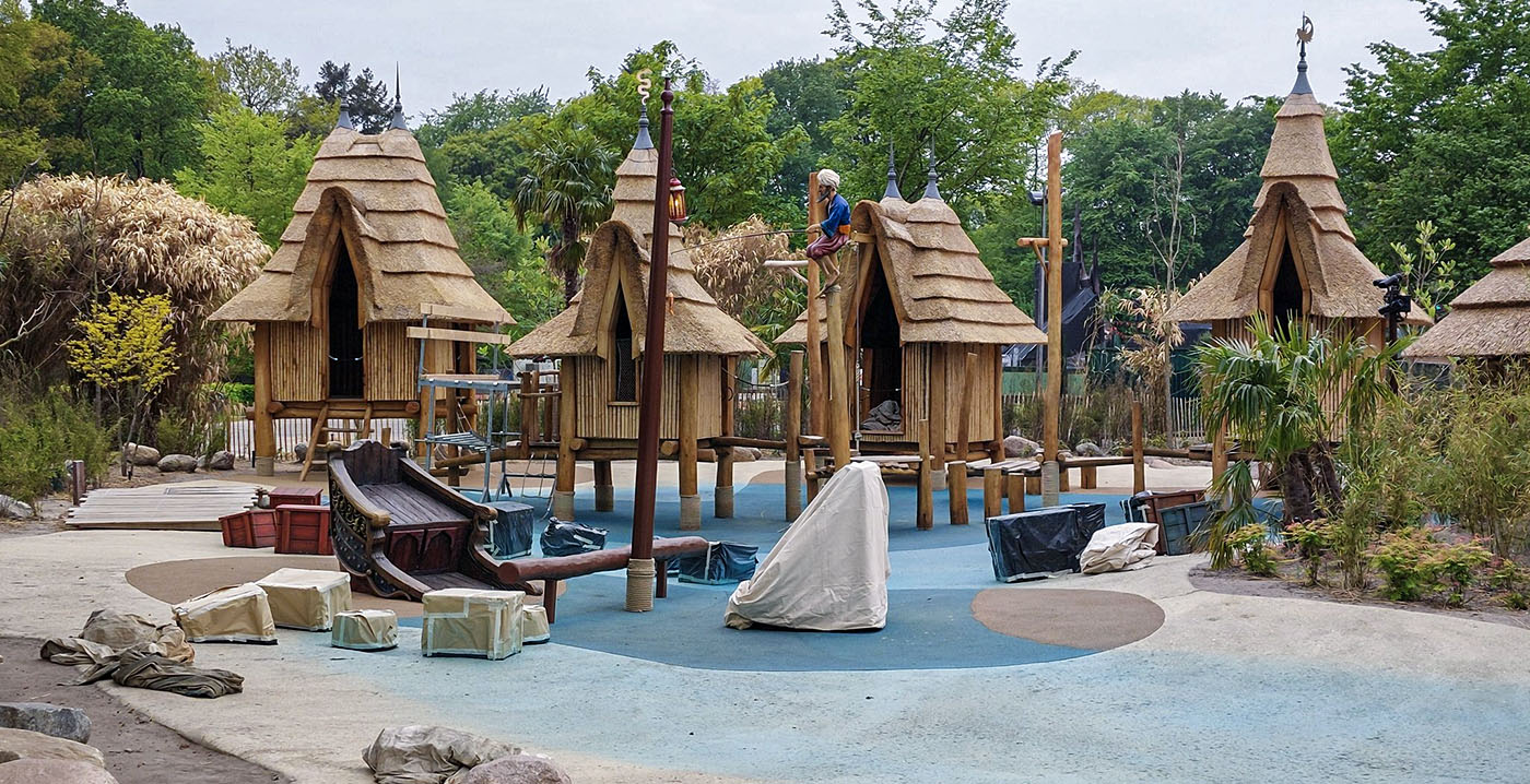 Efteling sluit nieuw speelgebied Archipel voor werkzaamheden