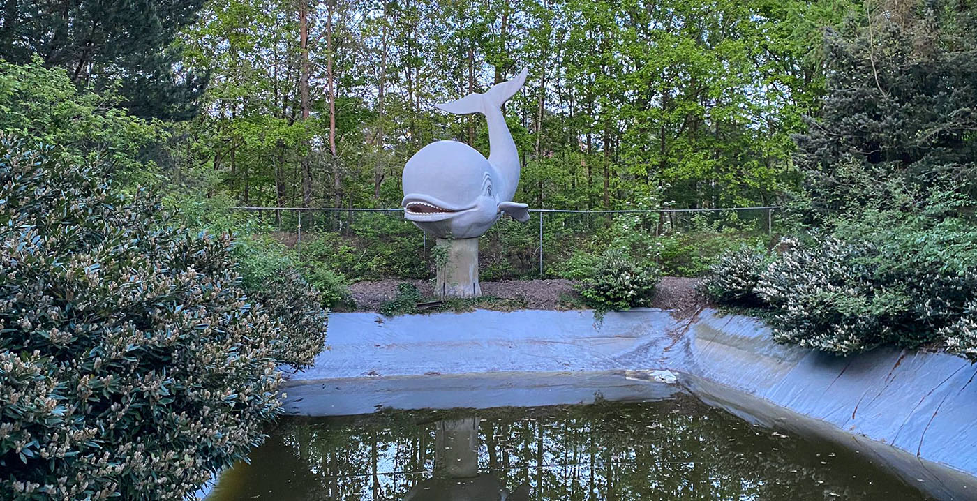 Foto's: onderdelen van oude Efteling-attracties Polka Marina en Monsieur Cannibale duiken op