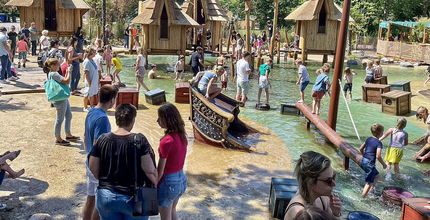 Drukte in Archipel: waterspeelplaats Efteling blijkt schot in de roos