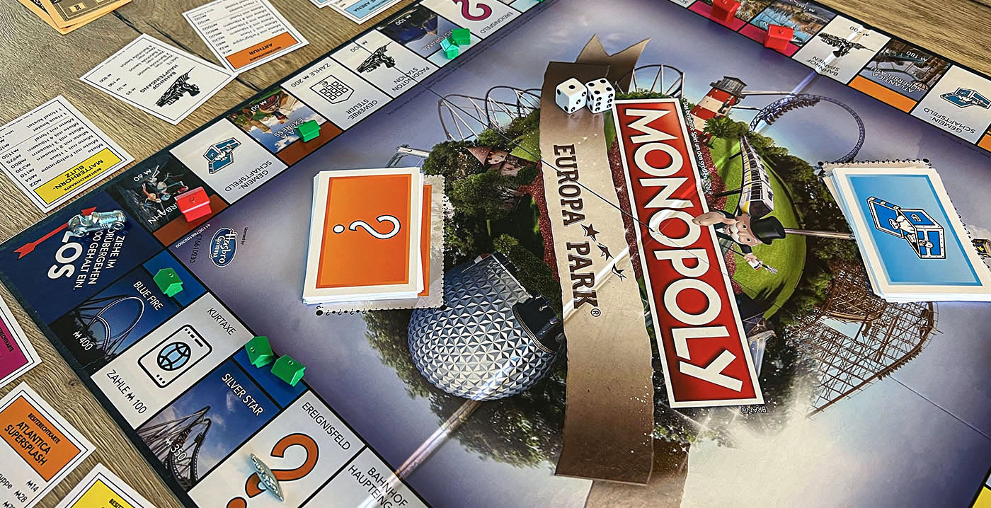 Ook Europa-Park heeft nu een eigen versie van bordspel Monopoly