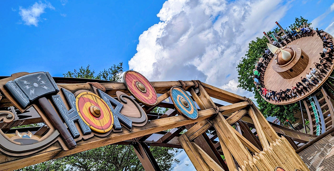 Foto's: Engels pretpark opent themagebied Vikings met drie nieuwe attracties