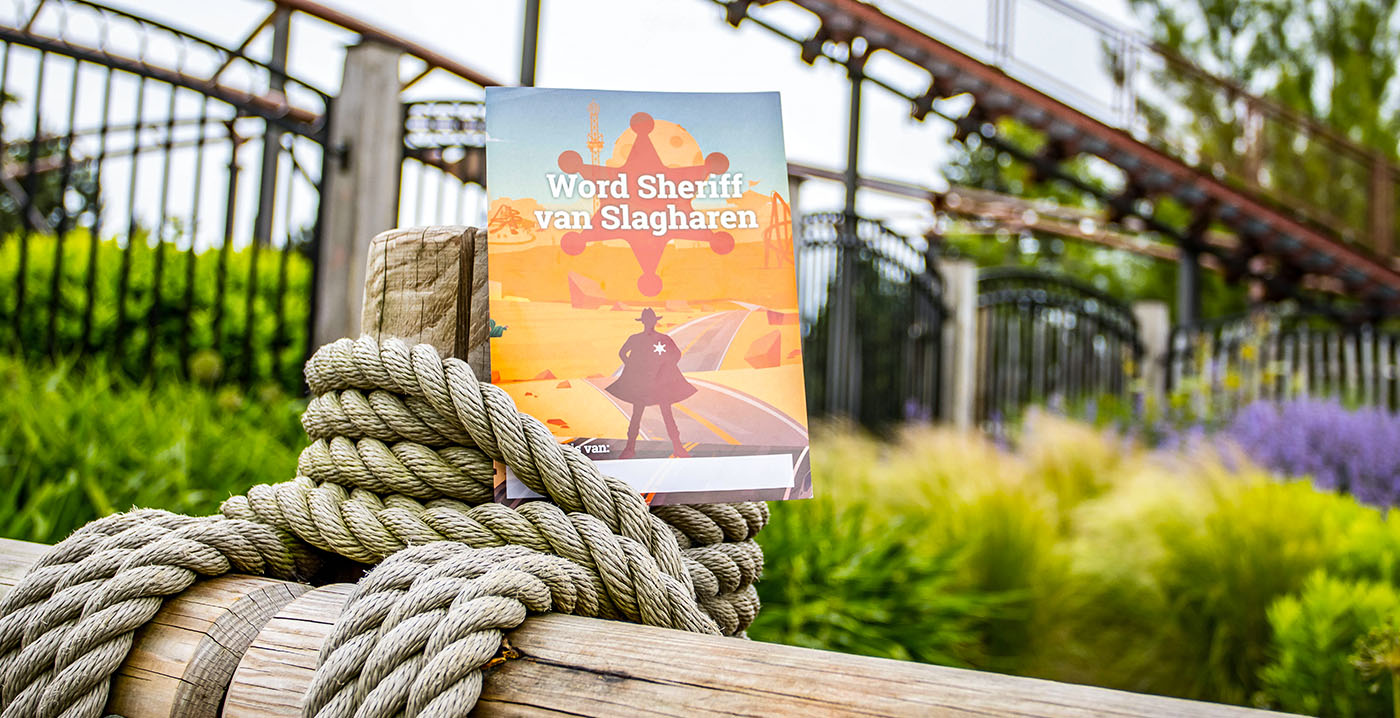 Attractiepark Slagharen laat kinderen sheriff worden met nieuw opdrachtenboekje