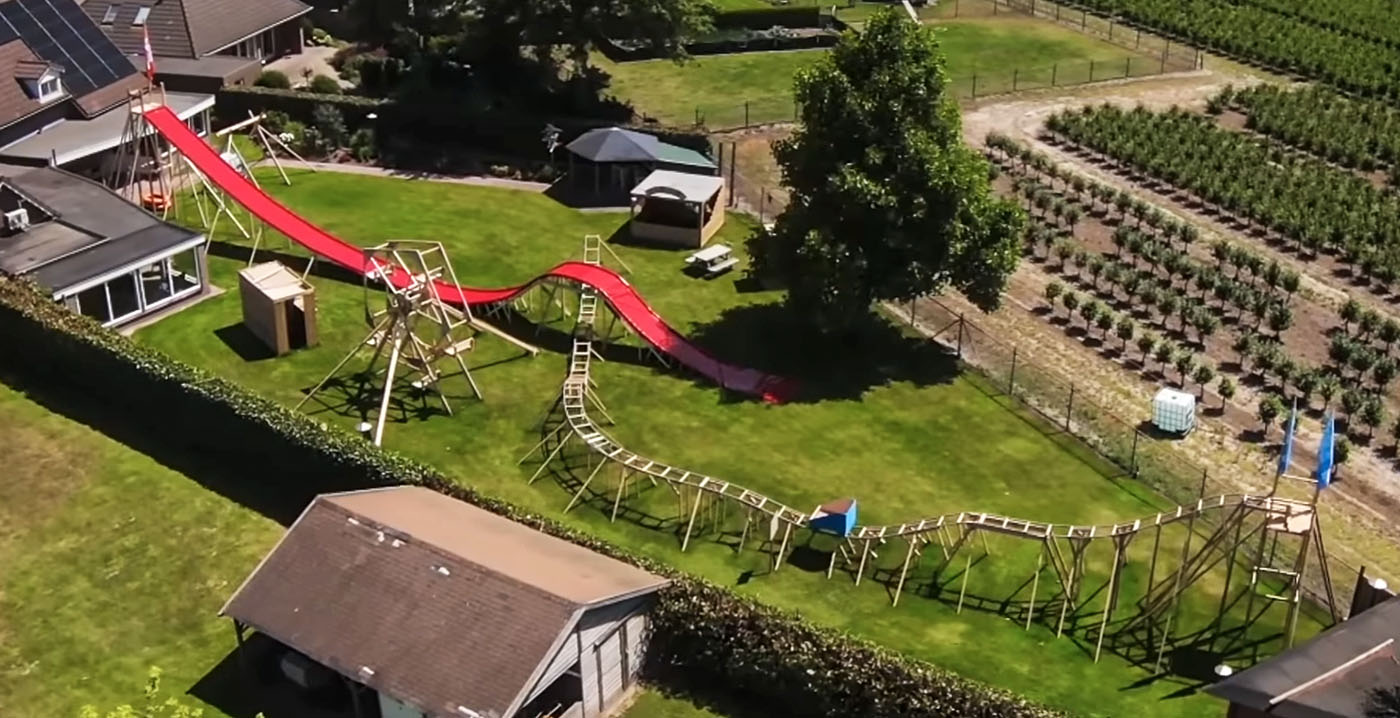 Droom komt uit voor youtubers: eigen pretpark in de achtertuin