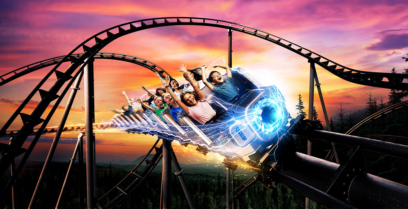 Zweeds pretpark bouwt achtbaan met dubbele lancering: 75 kilometer per uur