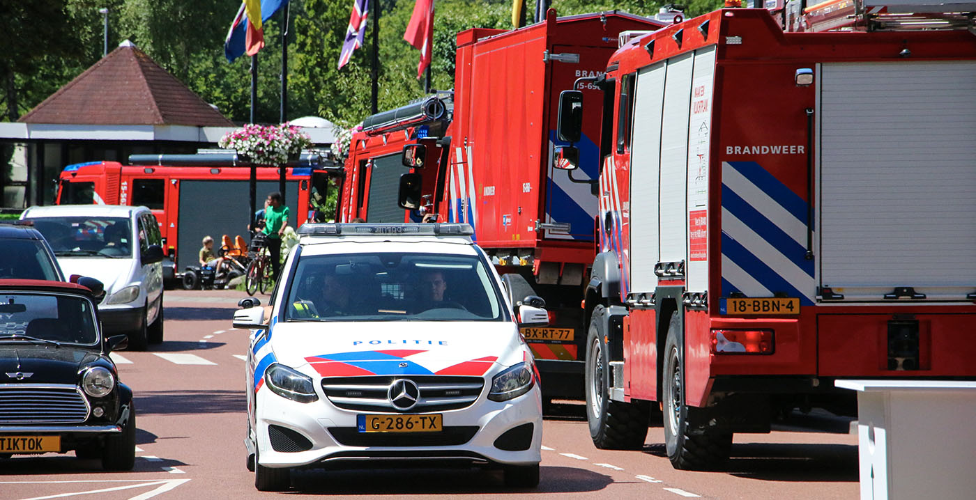 Brand in duingebied bij Duinrell: attractiepark en Tikibad blijven geopend