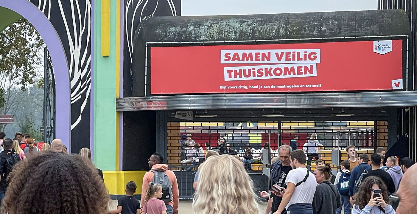 Vier minderjarigen aangehouden na mishandelen beveiliger Walibi Holland