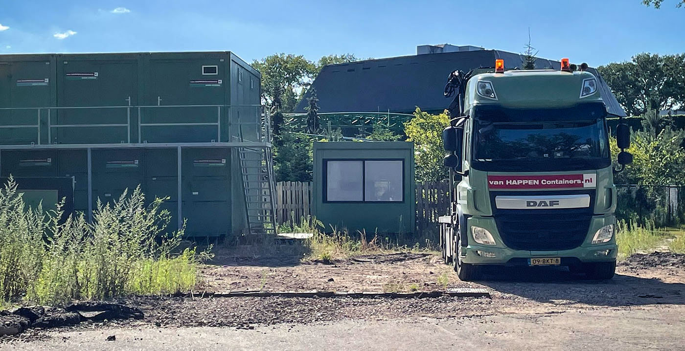 Foto's: eerste voorbereidingen voor sloop Spookslot zijn al zichtbaar