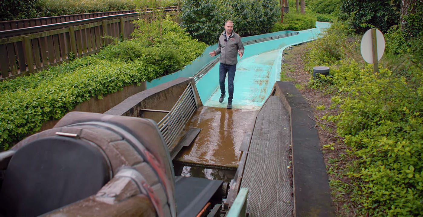 Video: de techniek achter waterbaan Crazy River in Walibi Holland