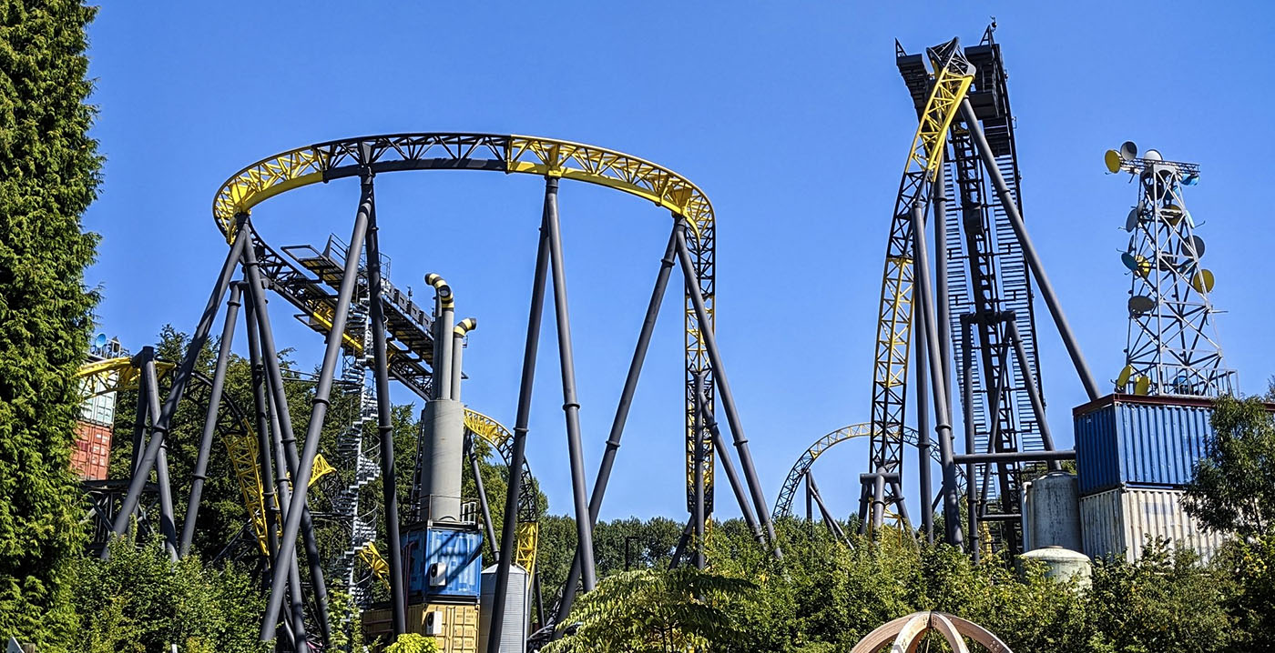 Walibi Lost Gravity Achterbahn bis auf Weiteres geschlossen