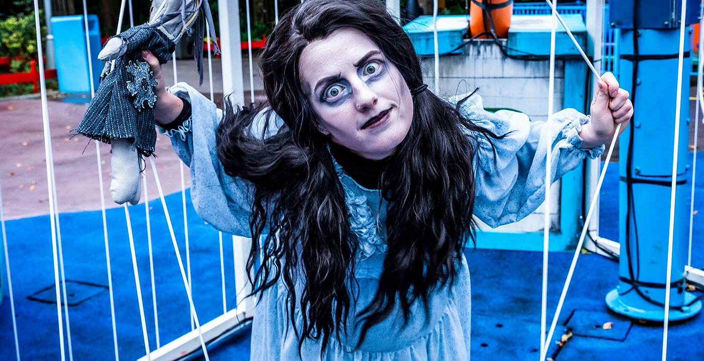 Halloween voor kinderen in Walibi Holland: vier scare zones en gratis walkthrough