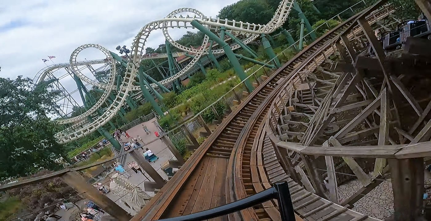 Houten achtbaan Efteling wordt deels van staal bij grote onderhoudsbeurt